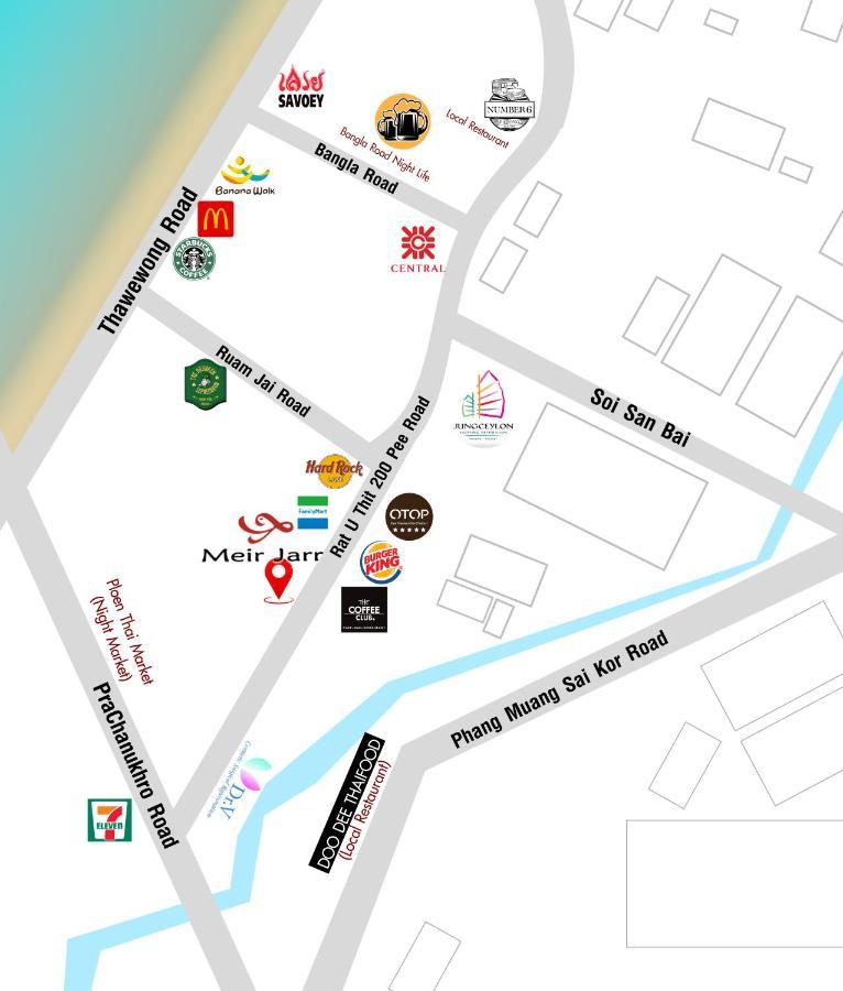 Youdee Hotel Patong - Formerly Meir Jarr Hotel Patong Ngoại thất bức ảnh